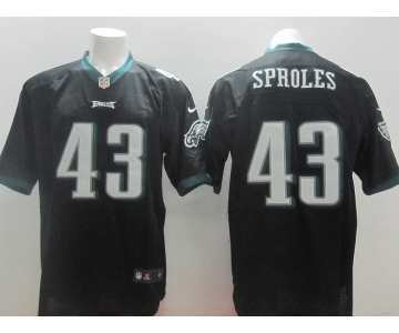 nike nfl jerseys philadelphia eagles #43 sproles black[Elite]