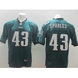 nike nfl jerseys philadelphia eagles #43 sproles green [Elite]