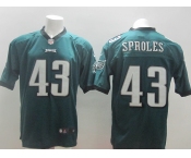 nike nfl jerseys philadelphia eagles #43 sproles green [Elite]