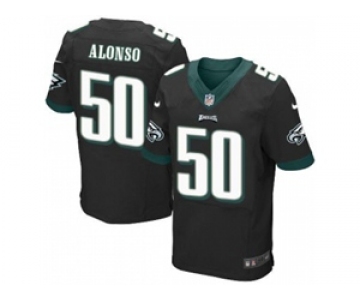 nike nfl jerseys philadelphia eagles #50 alonso black[Elite]