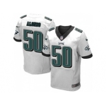 nike nfl jerseys philadelphia eagles #50 alonso white[Elite]