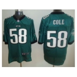 nike nfl jerseys philadelphia eagles #58 cole green[Elite]