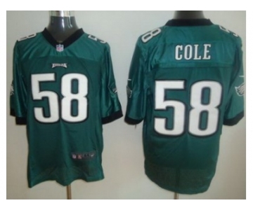 nike nfl jerseys philadelphia eagles #58 cole green[Elite]