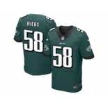 nike nfl jerseys philadelphia eagles #58 jordan hicks green[Elite][hicks]