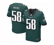 nike nfl jerseys philadelphia eagles #58 jordan hicks green[Elite][hicks]