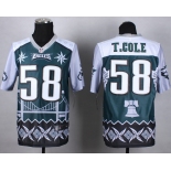 nike nfl jerseys philadelphia eagles #58 t.cole[Elite Style Noble Fashion]