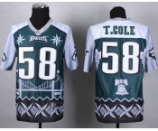 nike nfl jerseys philadelphia eagles #58 t.cole[Elite Style Noble Fashion]