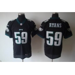 nike nfl jerseys philadelphia eagles #59 ryans black[Elite]