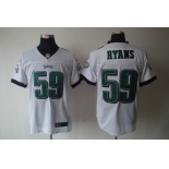 nike nfl jerseys philadelphia eagles #59 ryans white[Elite]