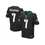 nike nfl jerseys philadelphia eagles #7 bradford black[Elite][bradford]