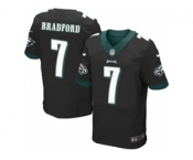 nike nfl jerseys philadelphia eagles #7 bradford black[Elite][bradford]