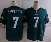 nike nfl jerseys philadelphia eagles #7 jaworski green[Elite][jaworski]