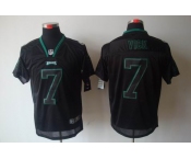 nike nfl jerseys philadelphia eagles #7 vick black[Elite lights out]