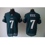 nike nfl jerseys philadelphia eagles #7 vick green[elite]