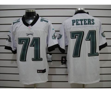 nike nfl jerseys philadelphia eagles #71 peters white[Elite]