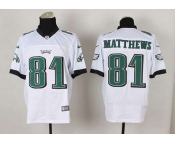 nike nfl jerseys philadelphia eagles #81 matthews white[Elite]