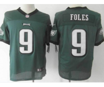 nike nfl jerseys philadelphia eagles #9 foles green[Elite]