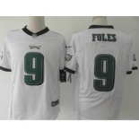 nike nfl jerseys philadelphia eagles #9 foles white[Elite]