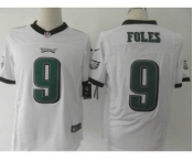 nike nfl jerseys philadelphia eagles #9 foles white[Elite]