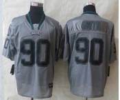 nike nfl jerseys philadelphia eagles #90 smith grey[Elite lights out]