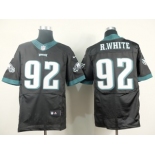 nike nfl jerseys philadelphia eagles #92 r.white black[Elite]