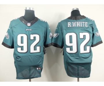 nike nfl jerseys philadelphia eagles #92 r.white green[Elite]