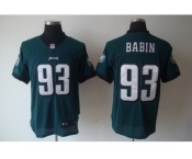 nike nfl jerseys philadelphia eagles #93 jason babin green[Elite]