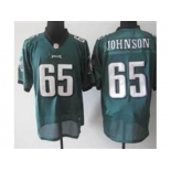 nike nfl  philadelphia eagles #65 lane johnson green [Elite]