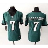 nike women nfl jerseys philadelphia eagles #7 bradford black[nike][bradford]