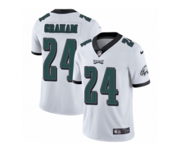 Men Nike Philadelphia Eagles #24 Corey Graham White Vapor Untouchable Limited Player NFL Jersey