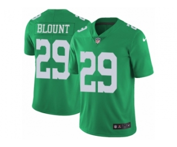 Men Nike Philadelphia Eagles #29 LeGarrette Blount Limited Green Rush Vapor Untouchable NFL Jersey