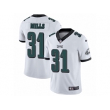 Men Nike Philadelphia Eagles #31 Jalen Mills White Vapor Untouchable Limited Player NFL Jersey