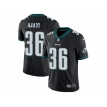 Men Nike Philadelphia Eagles #36 Jay Ajayi Black Alternate Stitched NFL Vapor Untouchable Limited Jersey