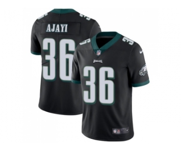 Men Nike Philadelphia Eagles #36 Jay Ajayi Black Alternate Stitched NFL Vapor Untouchable Limited Jersey