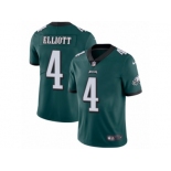 Men Nike Philadelphia Eagles #4 Jake Elliott Midnight Green Team Color Vapor Untouchable Limited Player NFL Jersey