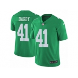 Men Nike Philadelphia Eagles #41 Ronald Darby Limited Green Rush Vapor Untouchable NFL Jersey