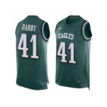 Men Nike Philadelphia Eagles #41 Ronald Darby Limited Midnight Green Player Name & Number Tank Top NFL Jersey