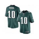 Men's Nike Philadelphia Eagles #10 Chase Daniel Limited Midnight Green Team Color NFL Jersey