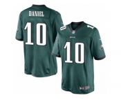 Men's Nike Philadelphia Eagles #10 Chase Daniel Limited Midnight Green Team Color NFL Jersey