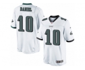 Men's Nike Philadelphia Eagles #10 Chase Daniel Limited White NFL Jersey