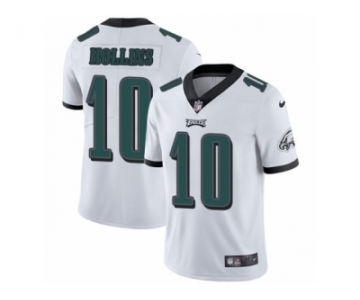 Men's Nike Philadelphia Eagles #10 Mack Hollins Vapor Untouchable Limited White NFL Jersey