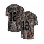 Men's Nike Philadelphia Eagles #12 Randall Cunningham Camo Rush Realtree Limited NFL Jersey