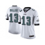 Men's Nike Philadelphia Eagles #13 Mack Hollins Limited White NFL Jersey