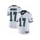 Men's Nike Philadelphia Eagles #17 Alshon Jeffery Vapor Untouchable Limited White NFL Jersey