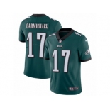 Men's Nike Philadelphia Eagles #17 Harold Carmichael Vapor Untouchable Limited Midnight Green Team Color NFL Jersey