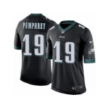 Men's Nike Philadelphia Eagles #19 Donnel Pumphrey Limited Black Alternate NFL Jersey