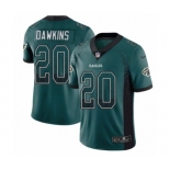 Men's Nike Philadelphia Eagles #20 Brian Dawkins Limited Green Rush Drift Fashion NFL Jersey