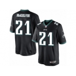 Men's Nike Philadelphia Eagles #21 Leodis McKelvin Limited Black Alternate NFL Jersey