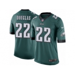 Men's Nike Philadelphia Eagles #22 Rasul Douglas Limited Midnight Green Team Color NFL Jersey