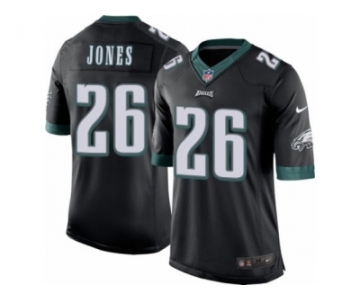 Men's Nike Philadelphia Eagles #26 Sidney Jones Limited Black Alternate NFL Jersey